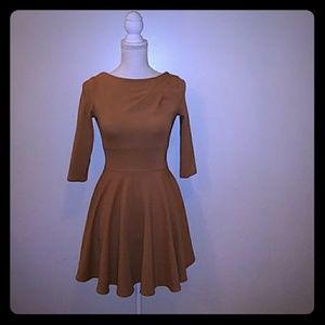 ASOS Tan Skater Dress